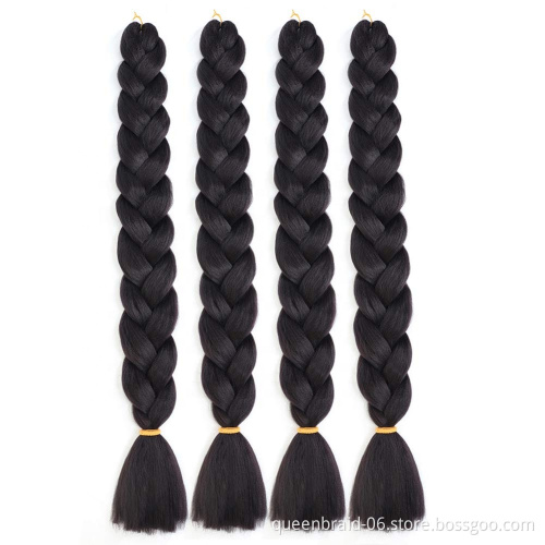 SmartBraid Jumbo Braid Hair Extensions 41inch 165g/pc Synthetic Crochet Twist Braiding Hair Long Crochet Jumbo Braids Hair